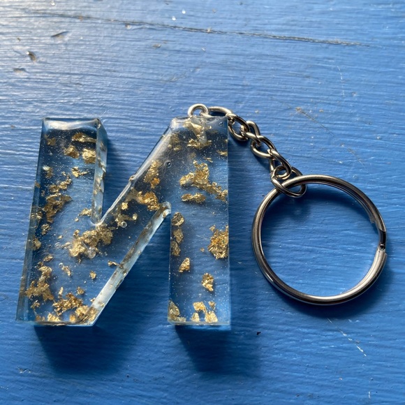 “N” initial keychain - Picture 2 of 2